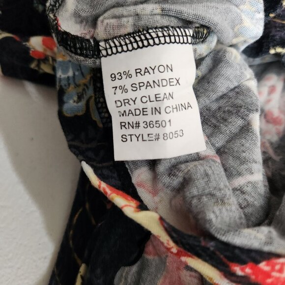 Mesmerize Camisole Womens Medium Floral Lace-Trimmed Sleeveless Boho Whimsigoth - Picture 10 of 13